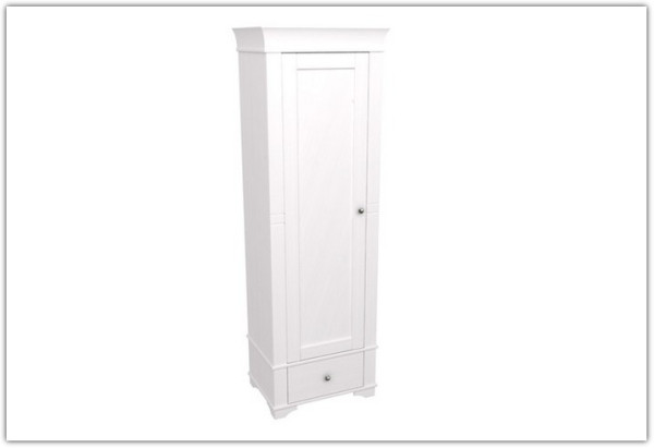 Шкаф 1-дверный  Бейли (массив) по цене 31 424 руб. в магазине Другая Мебель в Старом Осколе