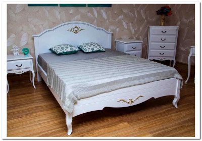 Кровать Флоренция из массива бука