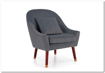 Кресло OPALE  Halmar (серый)