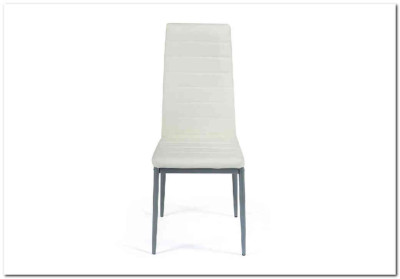 Стул Easy Chair (mod. 24) слоновая кость/серый