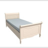 Кровать 90х200 Лебо (массив) по цене 26 460 руб. в магазине Другая Мебель в Старом Осколе