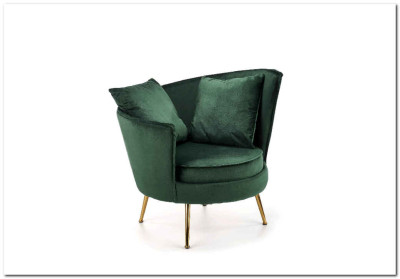 Кресло ALMOND  Halmar (темно-зеленый)