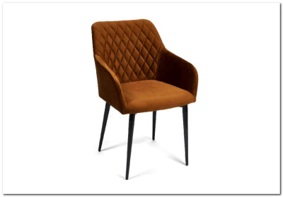 Кресло BREMO (mod. 708) коричневый barkhat 11/черный
