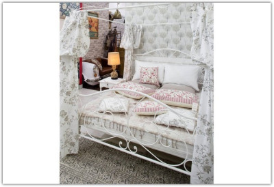 Кровать c балдахином Secret De Maison HESTIA white (белый)