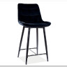 Барный стул Signal CHIC H-2 VELVET (черный) заказать в Осколе по цене 12 364 руб. с доставкой в Старый Оскол, Губкин, Белгород
