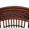 Барный стул Andrea Pecan Washed (античный орех) Ткань рубчик цвет кремовый заказать в Осколе по цене 22 040 руб. с доставкой в Старый Оскол, Губкин, Белгород
