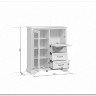 Тумба Stylius (Стилиус) B169-KOM1W1B3S BRW заказать в Осколе по цене 33 940 руб. с доставкой в Старый Оскол, Губкин, Белгород