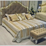 Купить Кровать с мягким изголовьем 180*200 Romantic R418-K02-AG-B01 с доставкой по России по цене производителя можно в магазине Другая Мебель в Старом Осколе