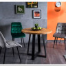 Стул кухонный Signal CHIC Velvet Bluvel 14 (серый/черный) заказать в Осколе по цене 9 962 руб. с доставкой в Старый Оскол, Губкин, Белгород
