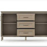 Комод Classic KOM2D3S глиняный серый BRW заказать в Осколе по цене 37 200 руб. с доставкой в Старый Оскол, Губкин, Белгород