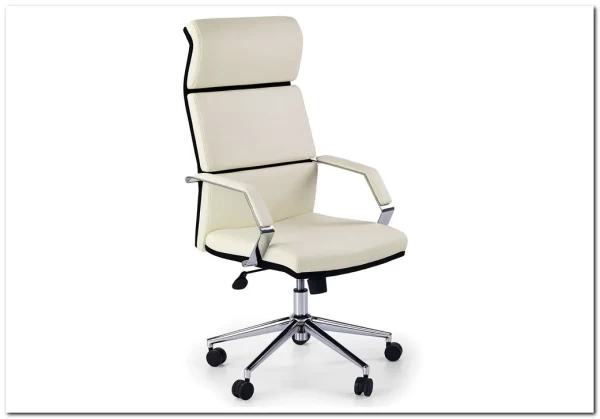 Кресло компьютерное Halmar COSTA (белый/черный) заказать в Осколе по цене 27 837 руб. с доставкой в Старый Оскол, Губкин, Белгород