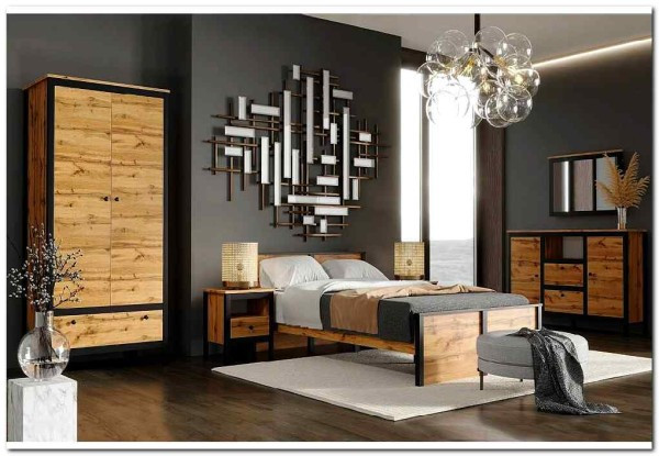 Спальня Лофт (Loft) BRW заказать в Осколе по цене 66 450 руб. с доставкой в Старый Оскол, Губкин, Белгород