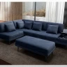 Модульный диван Милан-1 Soft Time с баром  и пуфом заказать в Осколе по цене 227 920 руб. с доставкой в Старый Оскол, Губкин, Белгород