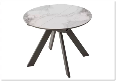 Стол БОНЖУР 100 PANDORA LIGHT, керамика / ЛАТТЕ каркас