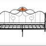 Купить Кровать Federica (mod. AT-881) 90*200 см (Day bed), красный дуб/черный с доставкой по России по цене производителя можно в магазине Другая Мебель в Старом Осколе