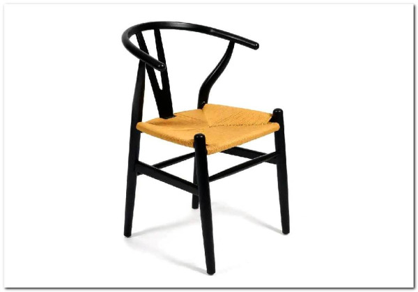 Стул WISHBONE CHAIR (mod.CB2212) черный  заказать в Осколе по цене 18 300 руб. с доставкой в Старый Оскол, Губкин, Белгород