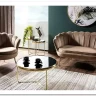 Диван SIGNAL CAMELLIA 2 Velvet Bluvel 28 (бежевый/золотой) заказать в Осколе по цене 42 092 руб. с доставкой в Старый Оскол, Губкин, Белгород