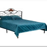 Купить Кровать Federica (mod. AT-881) 160*200 (Queen bed), красный дуб/черный с доставкой по России по цене производителя можно в магазине Другая Мебель в Старом Осколе