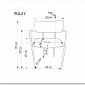 Стул кухонный Halmar K537 (кремовый/золотой) заказать в Осколе по цене 12 582 руб. с доставкой в Старый Оскол, Губкин, Белгород