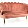 Диван SIGNAL CAMELLIA 2 Velvet Bluvel 52 (античный розовый/золотой) заказать в Осколе по цене 42 092 руб. с доставкой в Старый Оскол, Губкин, Белгород