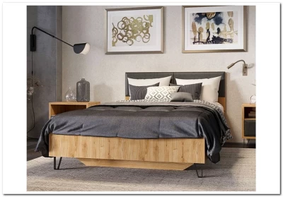 Кровать Грейс LOZ160х200 BRW