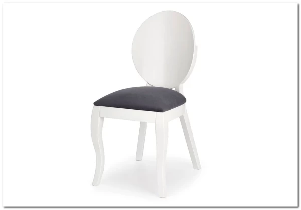 Стул кухонный Halmar VERDI (серый/белый) заказать в Осколе по цене 22 529 руб. с доставкой в Старый Оскол, Губкин, Белгород