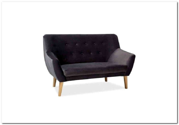 Диван NORDIC 2 Velvet Bluvel 14  Signal (серый) заказать в Осколе по цене 54 053 руб. с доставкой в Старый Оскол, Губкин, Белгород