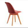 Стул TULIP SOFT (mod. 74) коралловый (HLR 44)/натуральный заказать в Осколе по цене 5 390 руб. с доставкой в Старый Оскол, Губкин, Белгород
