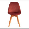 Стул TULIP SOFT (mod. 74) коралловый (HLR 44)/натуральный заказать в Осколе по цене 5 390 руб. с доставкой в Старый Оскол, Губкин, Белгород