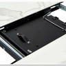 Стол VOLAND BIANCO TL-45 испанская керамика/ BLACK "белый мрамор" заказать в Осколе по цене 48 660 руб. с доставкой в Старый Оскол, Губкин, Белгород