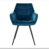 Стул кухонный LILIA VELVET  Signal (бирюзовый/черный) заказать в Осколе по цене 15 867 руб. с доставкой в Старый Оскол, Губкин, Белгород