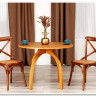 Стол THONET (mod.T9108) дерево вяз, Груша (№3) заказать в Осколе по цене 36 450 руб. с доставкой в Старый Оскол, Губкин, Белгород