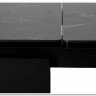 Стол ALTO 160 NERO KL-116 Черный мрамор матовый, итальянская керамика/ черный каркас заказать в Осколе по цене 0 руб. с доставкой в Старый Оскол, Губкин, Белгород