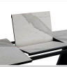 Стол обеденный Signal ARMANI Ceramic 160 раскладной (белый/черный мат) заказать в Осколе по цене 155 718 руб. с доставкой в Старый Оскол, Губкин, Белгород
