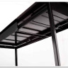 Стол CREMONA 140 HIGH GLOSS STATUARIO Белый мрамор глянцевый керамика/ черный каркас заказать в Осколе по цене 74 610 руб. с доставкой в Старый Оскол, Губкин, Белгород