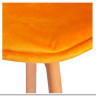 Стул TULIP SOFT (mod. 74) желтый (HLR 41)/натуральный заказать в Осколе по цене 5 390 руб. с доставкой в Старый Оскол, Губкин, Белгород