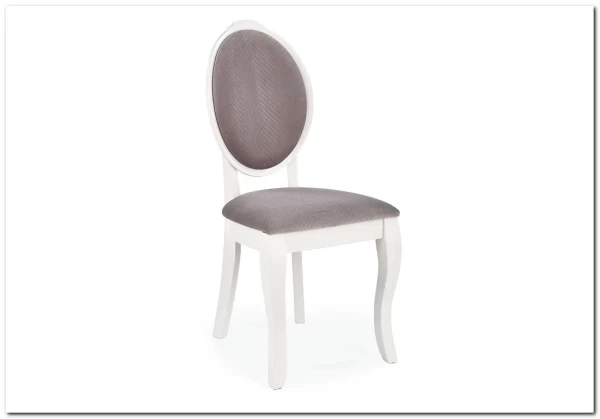 Стул кухонный VELO  Halmar (серый/белый) заказать в Осколе по цене 19 159 руб. с доставкой в Старый Оскол, Губкин, Белгород