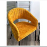 Стул SNUG 3018-08 горчичный, шенилл / черный каркас, DISAUR заказать в Осколе по цене 6 720 руб. с доставкой в Старый Оскол, Губкин, Белгород