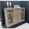 Витрина Florencia  REG2W2D1S персидский жемчуг BRW заказать в Осколе по цене 46 902 руб. с доставкой в Старый Оскол, Губкин, Белгород