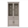 Витрина Florencia  REG2W2D1S персидский жемчуг BRW заказать в Осколе по цене 46 902 руб. с доставкой в Старый Оскол, Губкин, Белгород