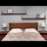 Купить Кровать Кентаки LOZ/140x200 каштан BRW с доставкой по России по цене производителя можно в магазине Другая Мебель в Старом Осколе