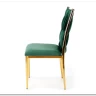 Стул кухонный K436  Halmar (темно-зеленый/золотой) заказать в Осколе по цене 17 774 руб. с доставкой в Старый Оскол, Губкин, Белгород