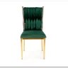 Стул кухонный K436  Halmar (темно-зеленый/золотой) заказать в Осколе по цене 17 774 руб. с доставкой в Старый Оскол, Губкин, Белгород