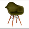 Кресло Secret De Maison CINDY SOFT (EAMES) (mod. 101) зеленый (HLR 54)/натуральный заказать в Осколе по цене 7 720 руб. с доставкой в Старый Оскол, Губкин, Белгород