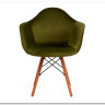 Кресло Secret De Maison CINDY SOFT (EAMES) (mod. 101) зеленый (HLR 54)/натуральный заказать в Осколе по цене 7 720 руб. с доставкой в Старый Оскол, Губкин, Белгород