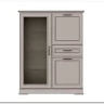 Тумба-витрина Florencia KOM1W2D1S персидский жемчуг BRW заказать в Осколе по цене 37 056 руб. с доставкой в Старый Оскол, Губкин, Белгород