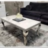 Стол журнальный Signal PRINCE A Ceramic (белый Calacatta/хром) заказать в Осколе по цене 36 707 руб. с доставкой в Старый Оскол, Губкин, Белгород