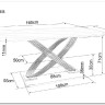 Стол обеденный Signal HERMES (эффект белого мрамора/золотой) заказать в Осколе по цене 131 929 руб. с доставкой в Старый Оскол, Губкин, Белгород