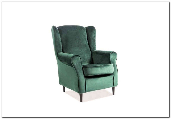 Кресло BARON Velvet Bluvel 78  Signal (зеленый) заказать в Осколе по цене 47 283 руб. с доставкой в Старый Оскол, Губкин, Белгород