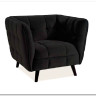 Диван CASTELLO 2 Velvet Bluvel 19  Signal (черный) заказать в Осколе по цене 84 495 руб. с доставкой в Старый Оскол, Губкин, Белгород